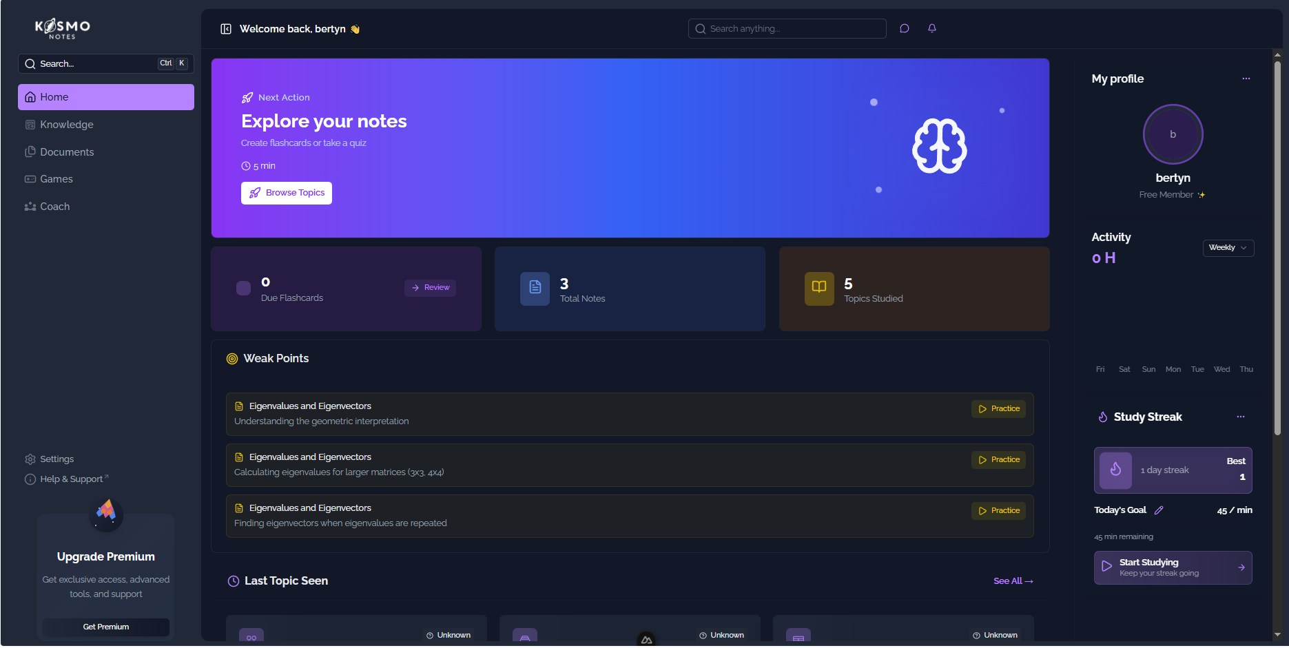 Dashboard preview